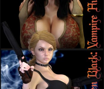 Helen Black - Vampire Hunter - A night in Paris Porn Comics