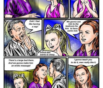 Amanda learns how to do an erotic massage Porn Comics