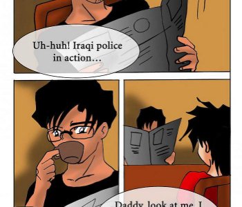 Daddy shows her baby how much he loves her Porn Comics