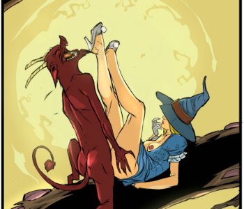 Witch - Art Porn Comics