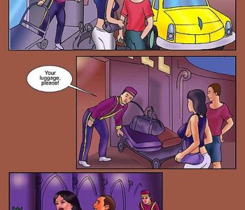 Son fucks mum by mistake in the hotel Porn Comics