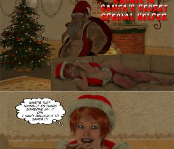 Rachel is Santas Secret Special Helper Porn Comics