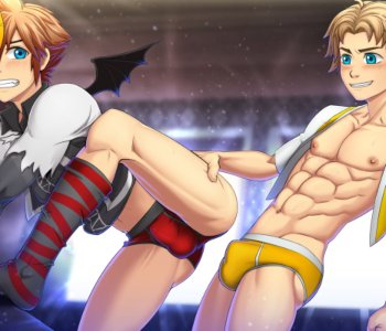 Kingdom hearts Sora X Tidus Porn Comics