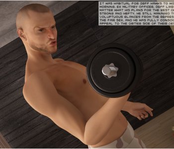 Fuck fitness for a horny dad Porn Comics