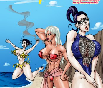 Issue 3 - Beach Babe Family Porn Comics