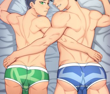 Damian and Dick Porn Comics