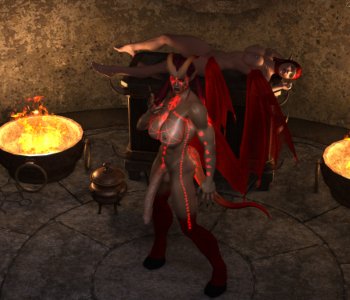 Demonic Script Porn Comics