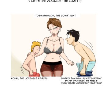 Oba to 3P Porn Comics
