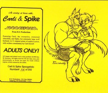 comic An Evening At Home With Carli And Spike