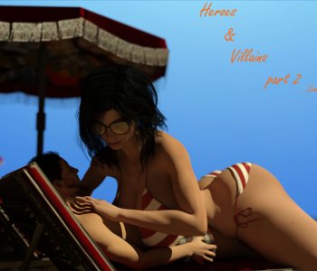 Heroes & Villains Porn Comics