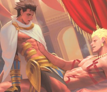 FGO - Gilgamesh x Ozymandias Porn Comics