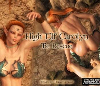 High Elf Carolyn - The Rescue Porn Comics