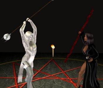 Duel Of The Witches Porn Comics