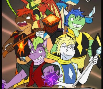 Dragon Dudes and Dungeons Porn Comics